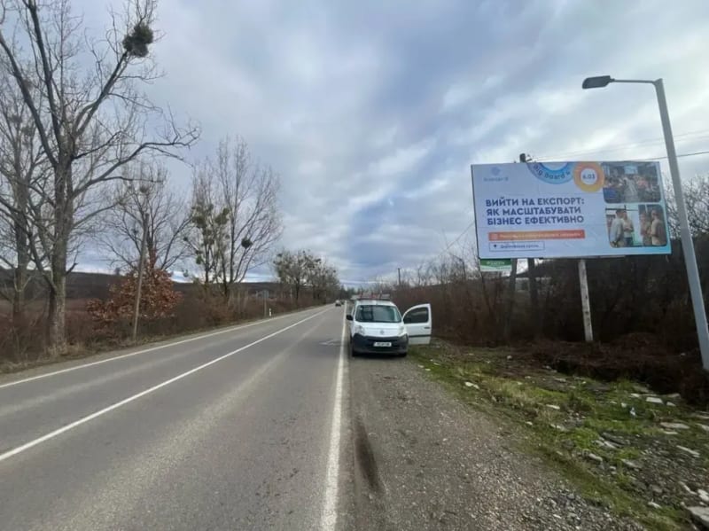 Виноградів - вул.Копанська, виїзд з міста, АЗС