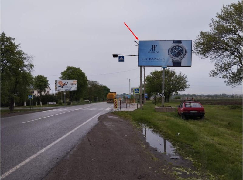Одеса - Одеса - Рені транспорт прямує в м. Одеса (1 км до 2х стовпів)