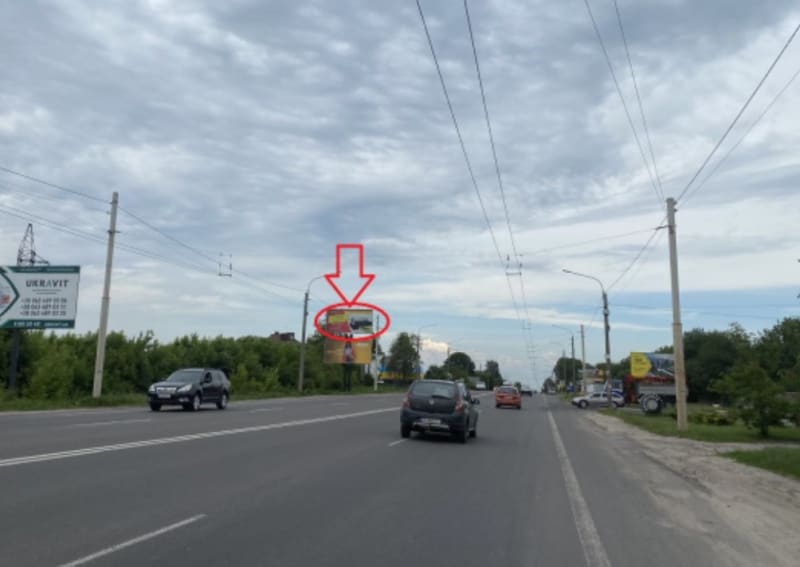 Луцьк - Рівненська_виїзд з міста в сторону Струмівки (верхній)