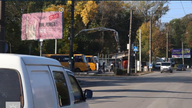 Чернівці - Січових Стрільців вул / Фастівська вул, в`їзд в місто