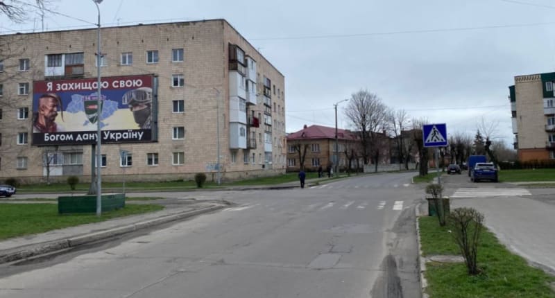 Ковель -  перехрестя, вул. Грушевського-Скоропадського (центр), Сторона: B,