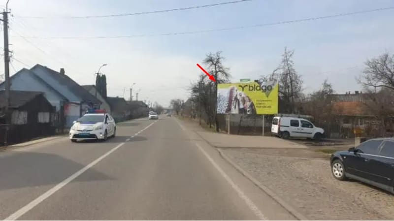 Тересва - траса Н09 в сторону м. Тячів