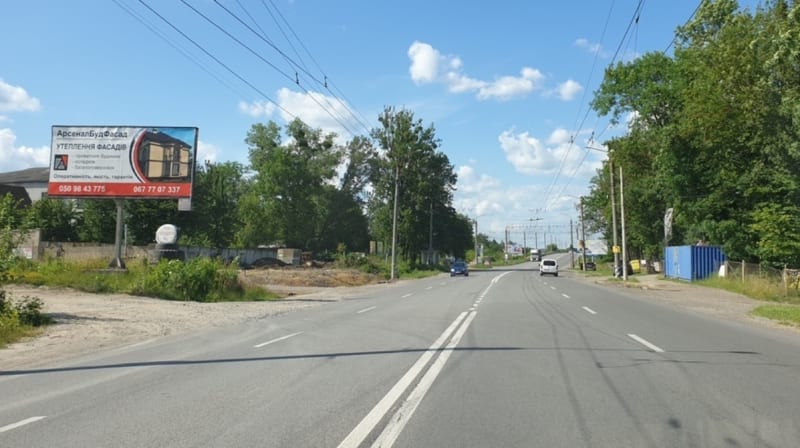 Івано-Франківськ - виїзд з міста до АЗС WOG, в напрямку Києва, Львова, Галича)