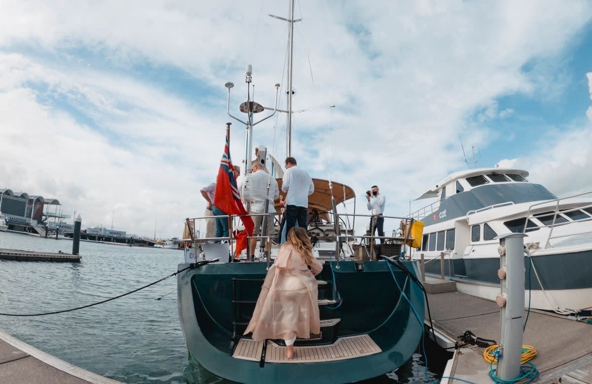 An image of Crazy Horse yacht