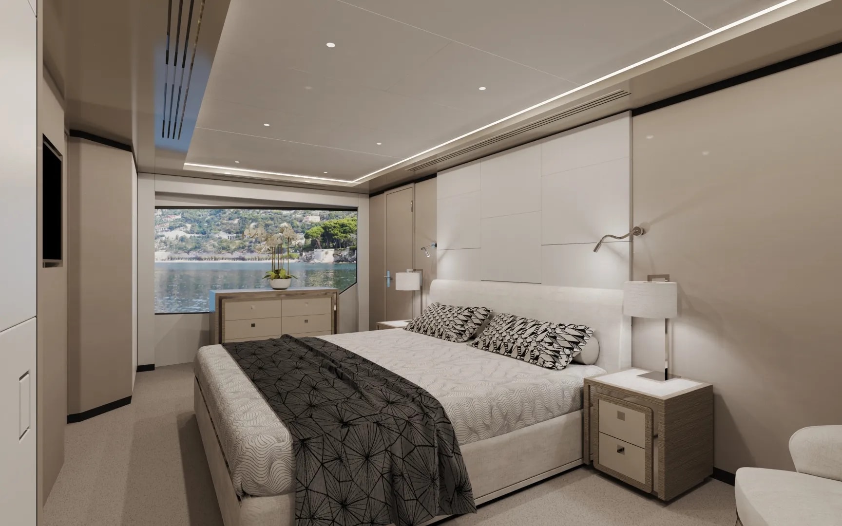 A preview of interior Bedroom cabin