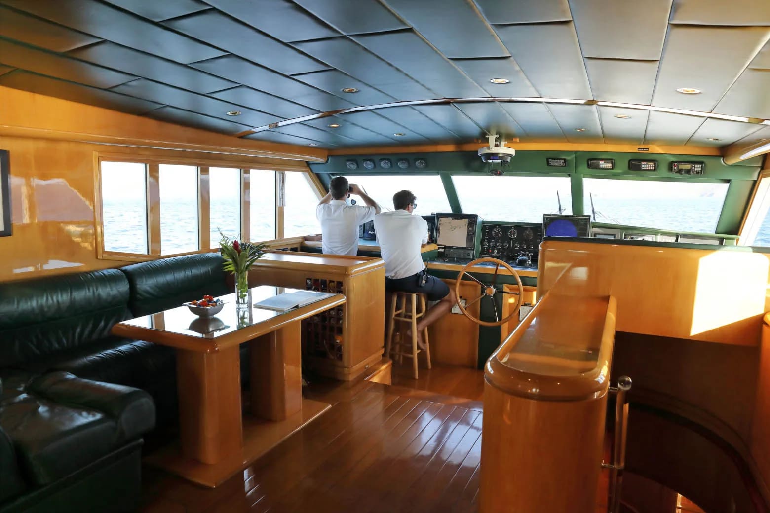 A preview of interior Bridge driving area