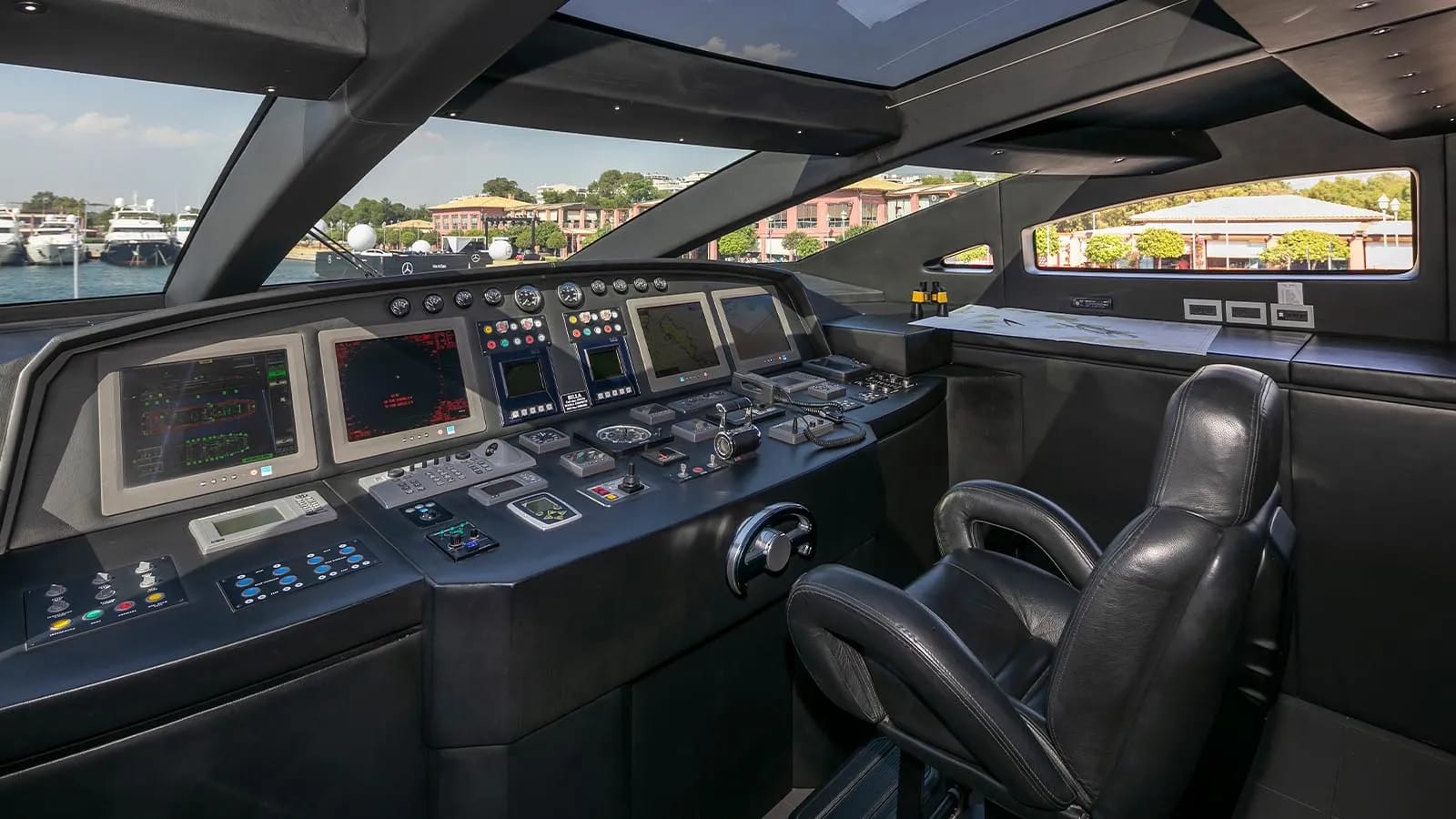 A preview of interior Bridge driving area