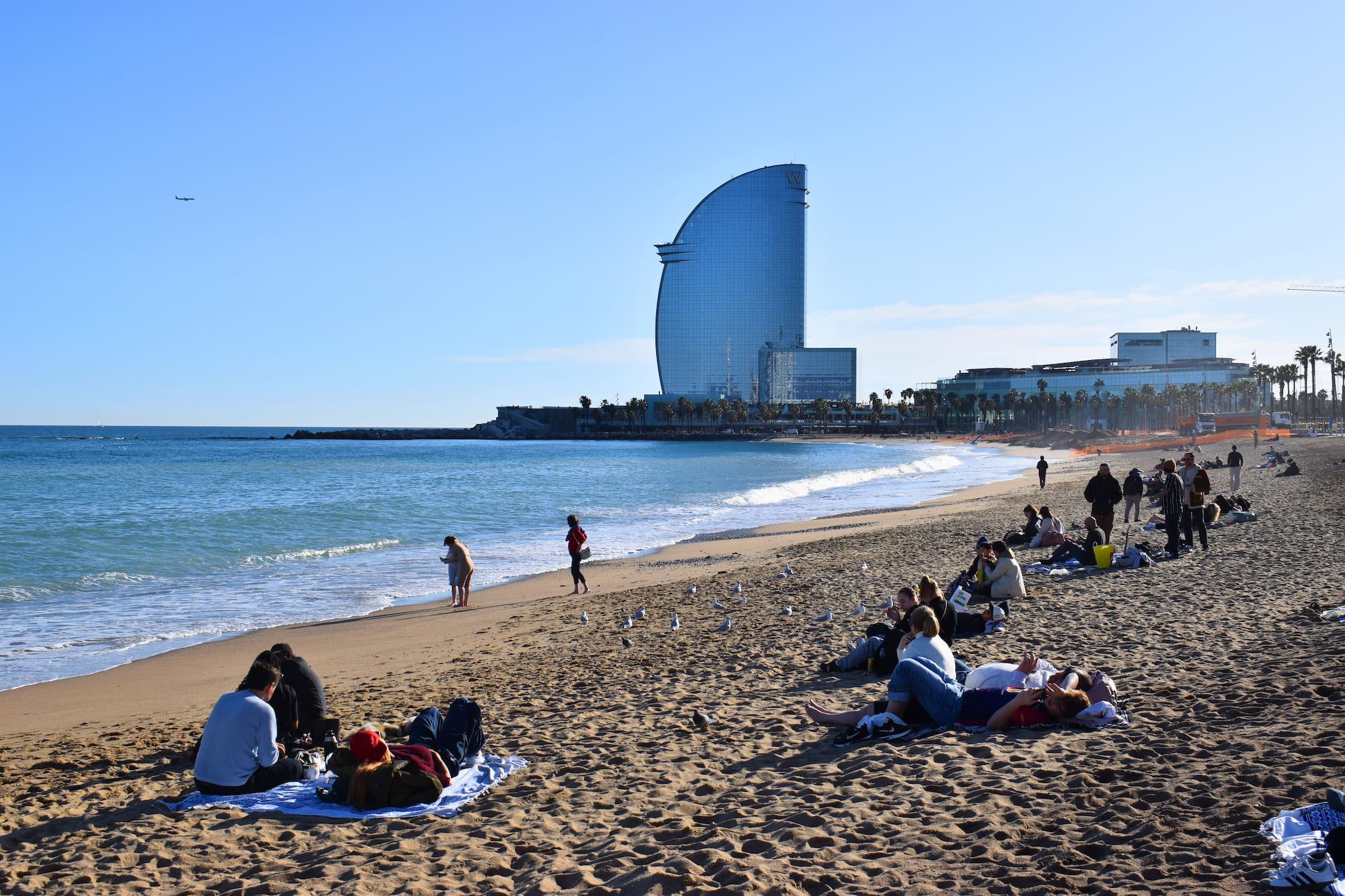 Barcelona beach