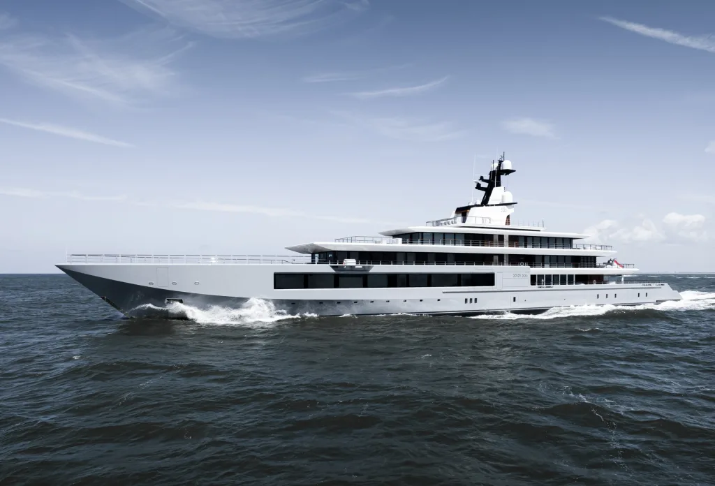 Seven Seas superyacht, built by Oceanco