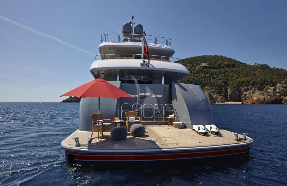 An image of Crazy Horse yacht
