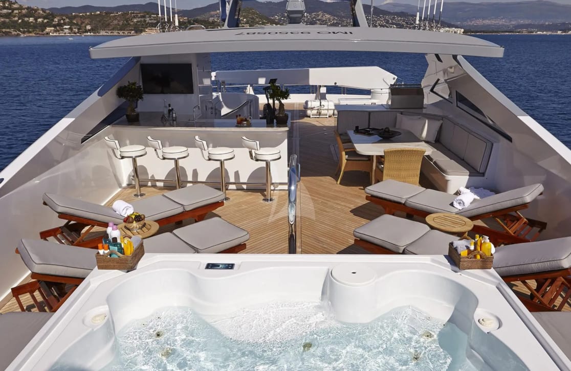 An image of Crazy Horse yacht