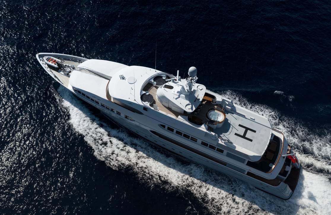 An image of Olympus yacht