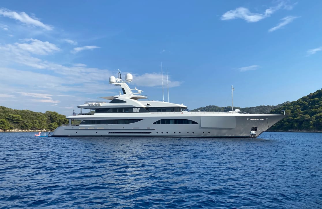 An image of W yacht