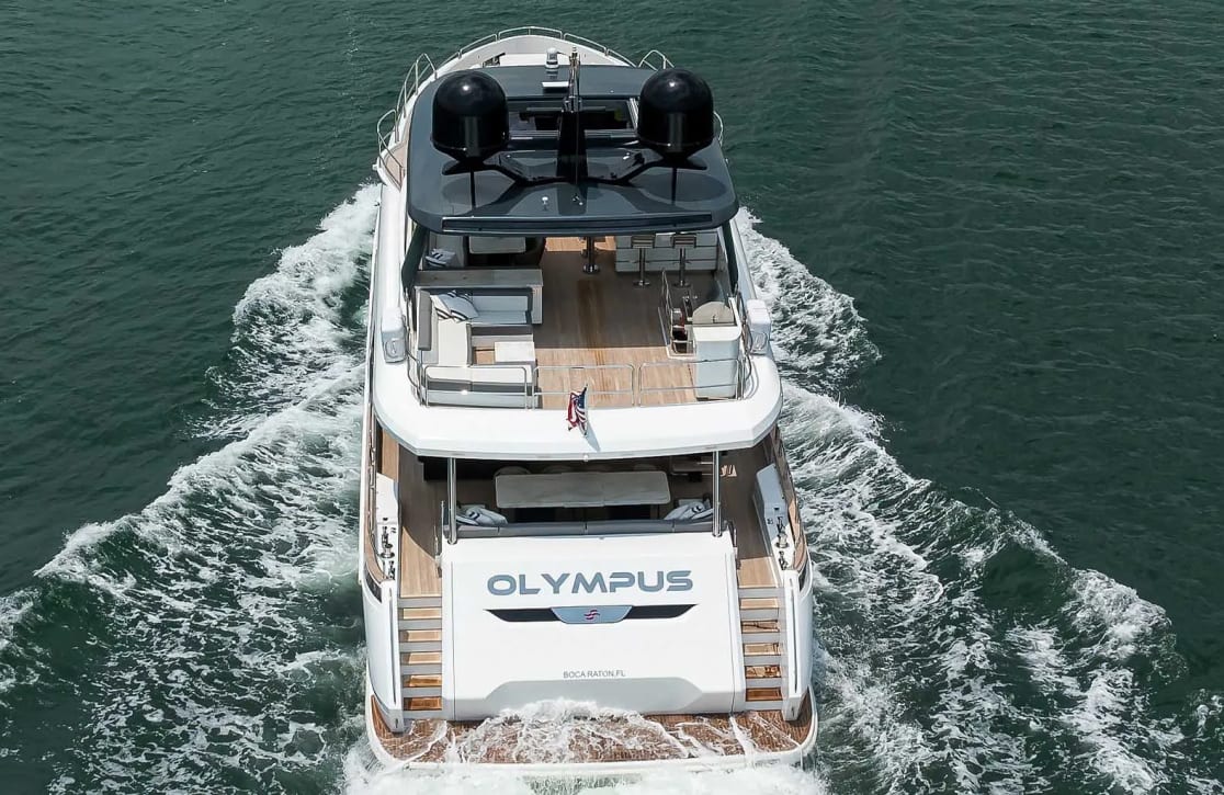 An image of Olympus yacht