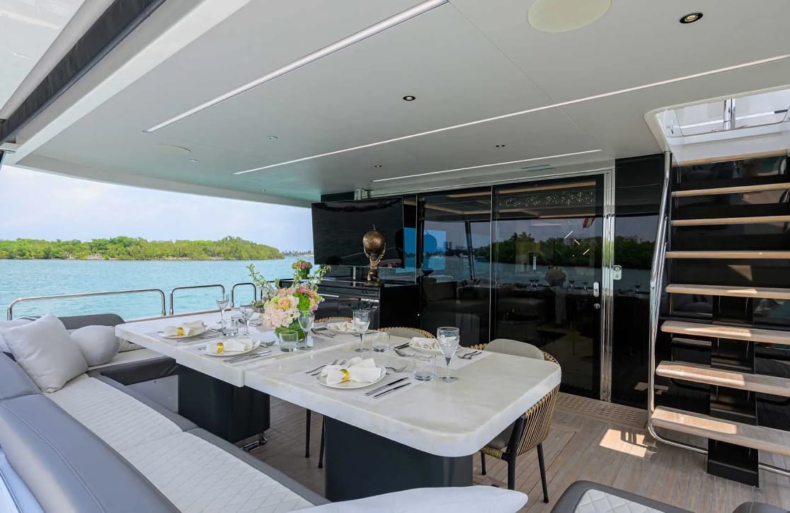 An image of Olympus yacht