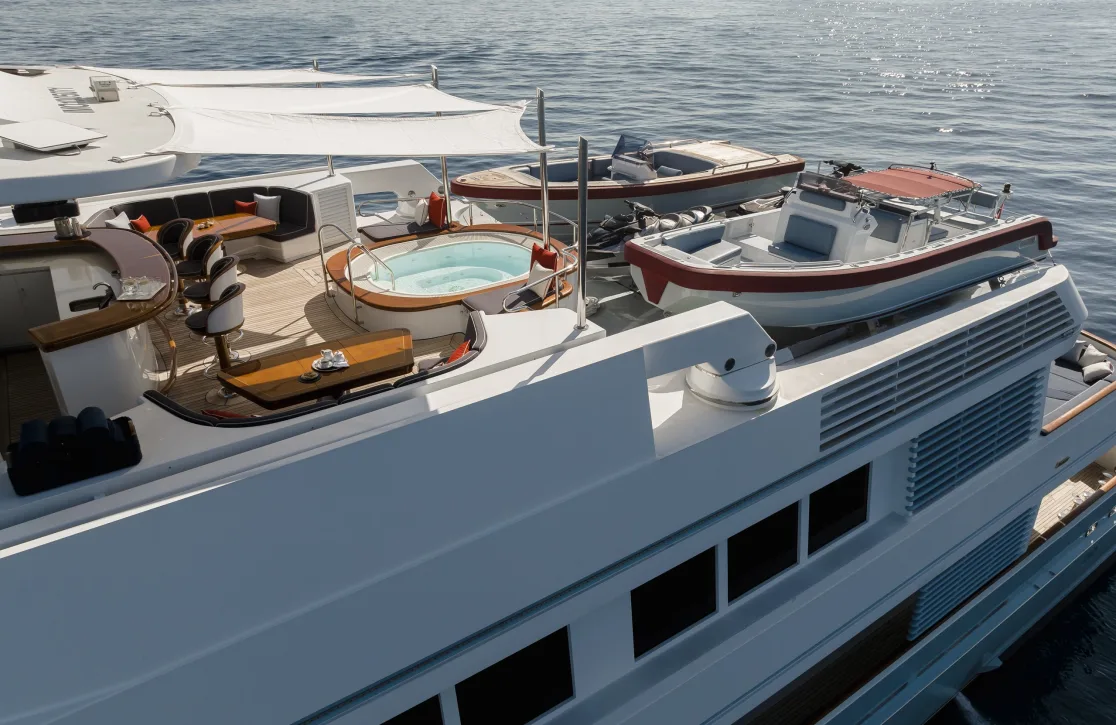 An image of Olympus yacht