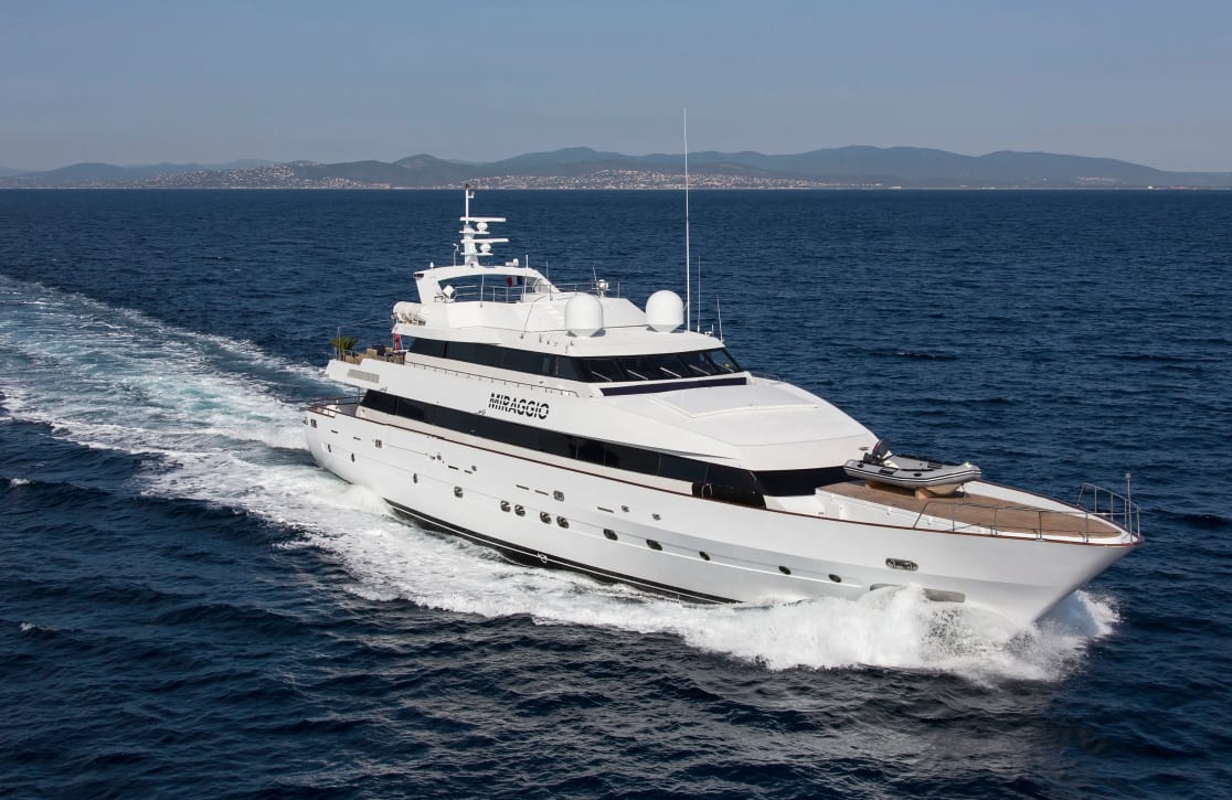 An image of Miraggio yacht