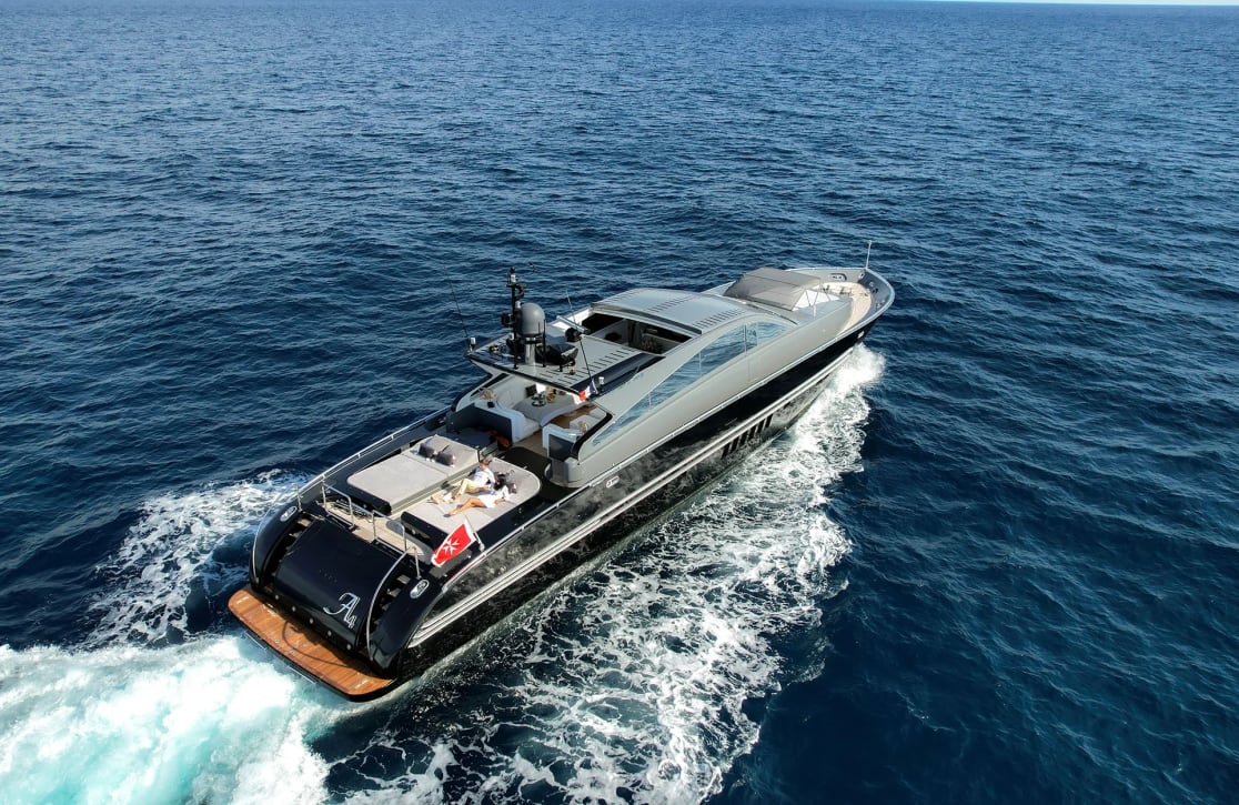 An image of A4 yacht