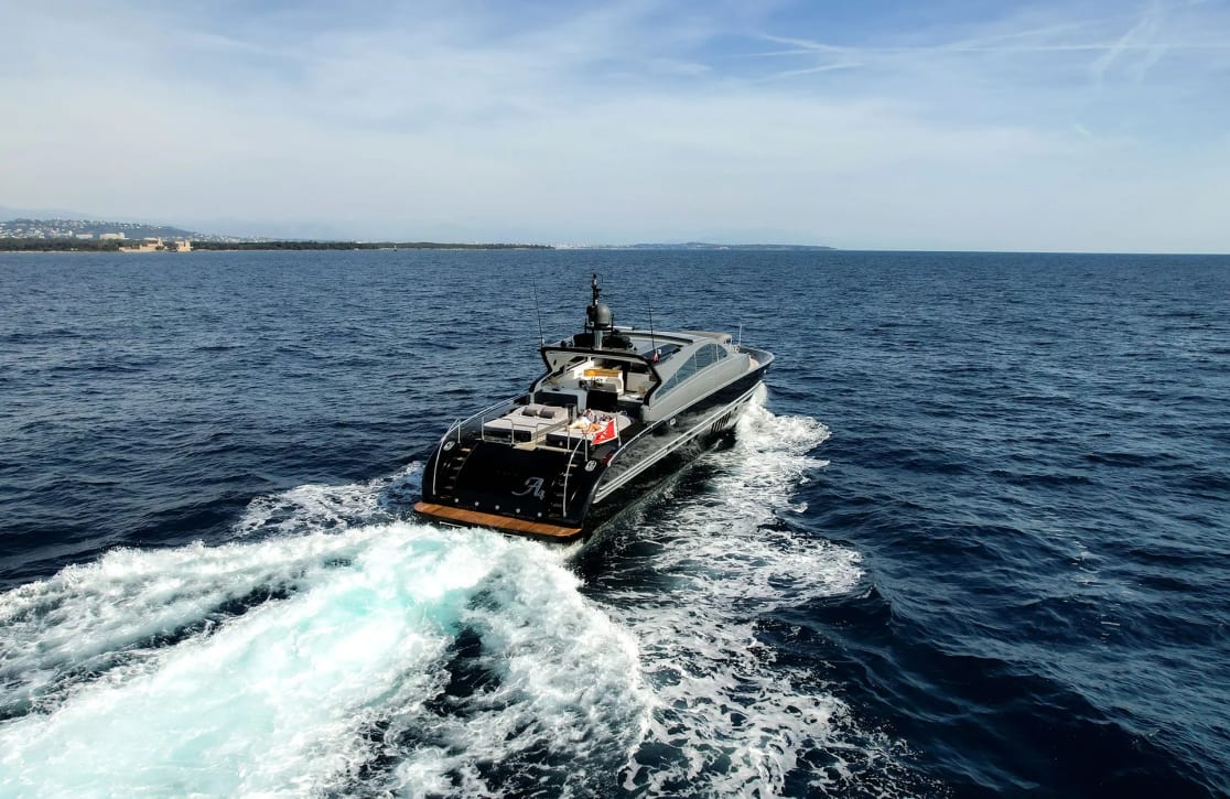 An image of A4 yacht