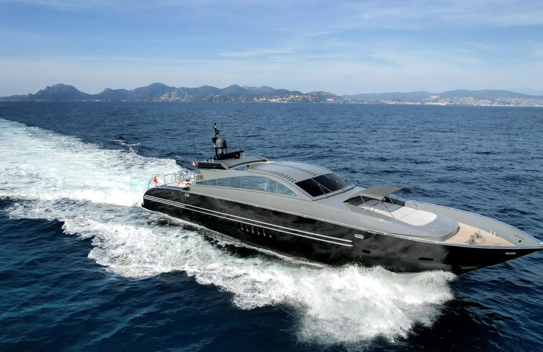 An image of A4 yacht
