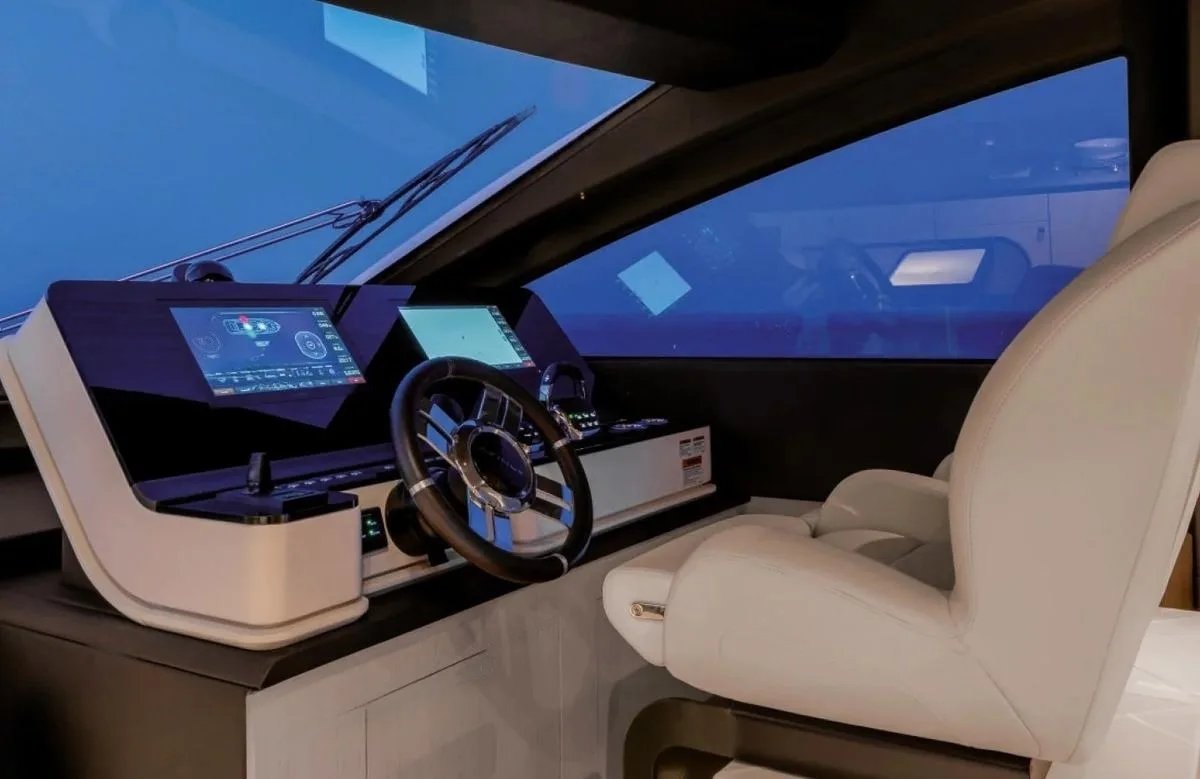 A preview of interior Bridge driving area