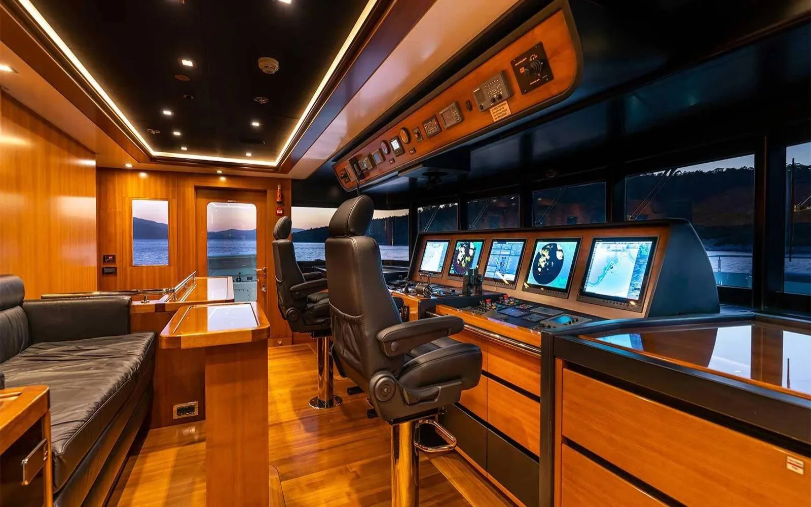 A preview of interior Bridge driving area