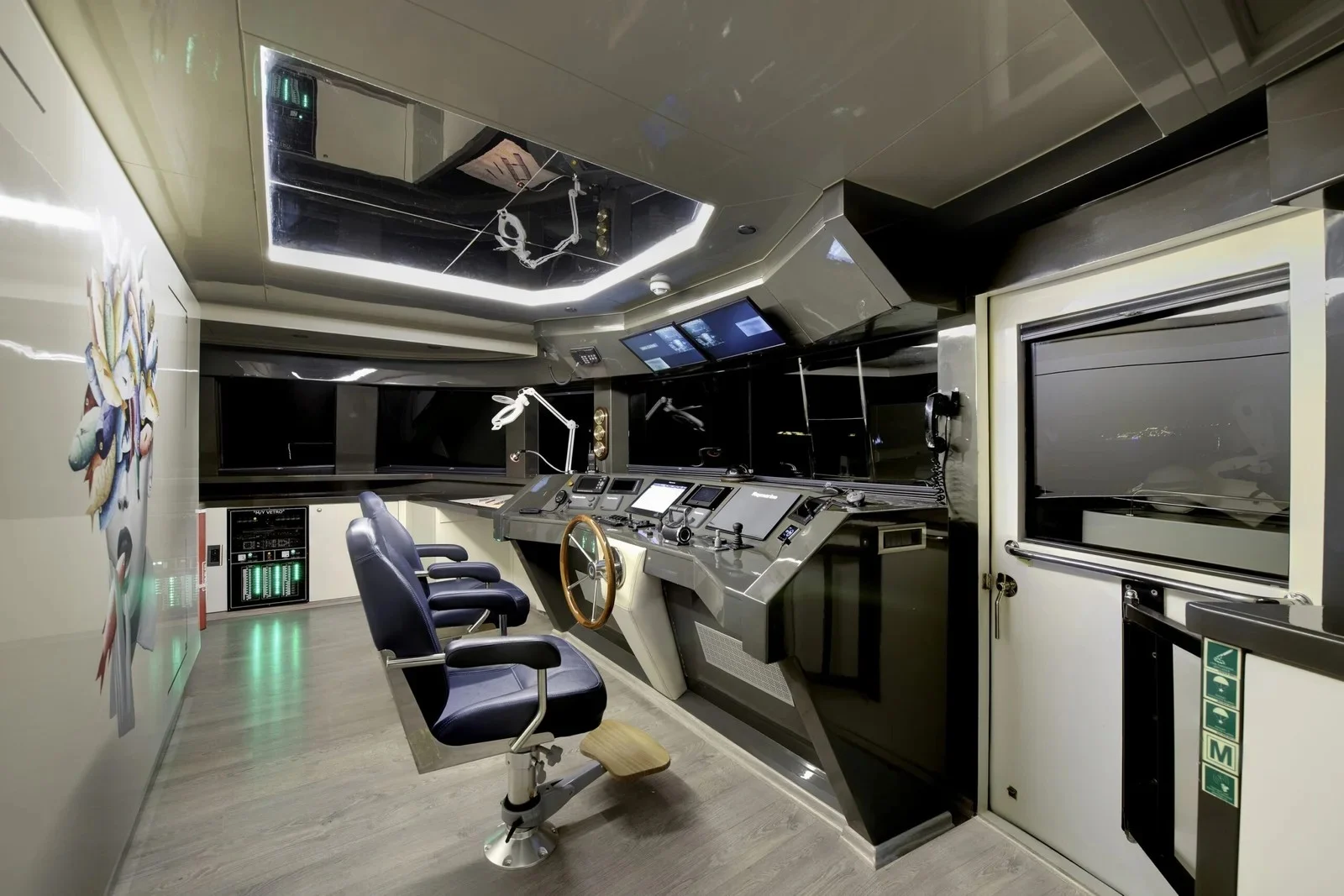 A preview of interior Bridge driving area