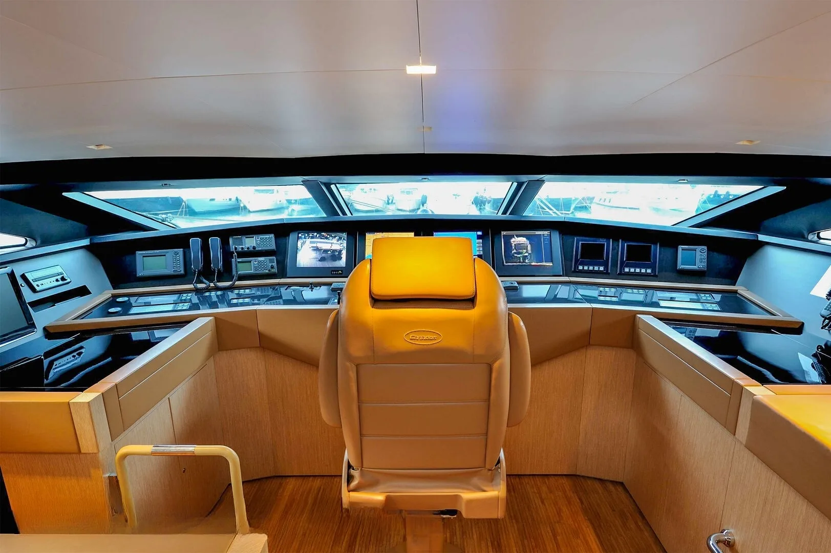 A preview of interior Bridge driving area