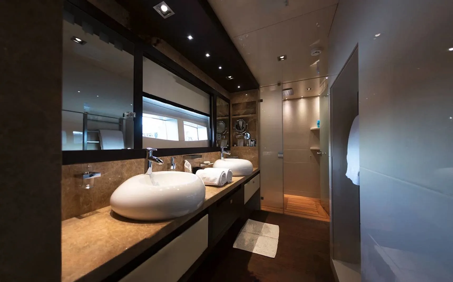 An image of Santorini yacht