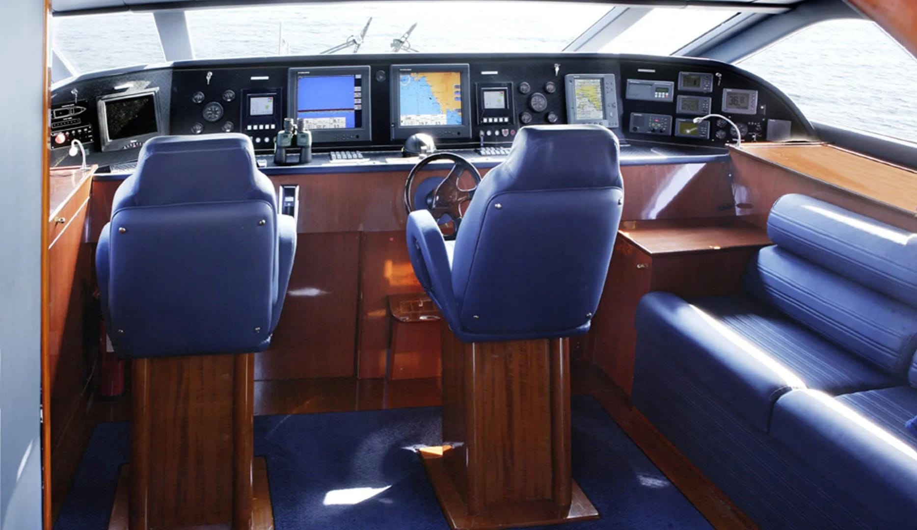 A preview of interior Bridge driving area