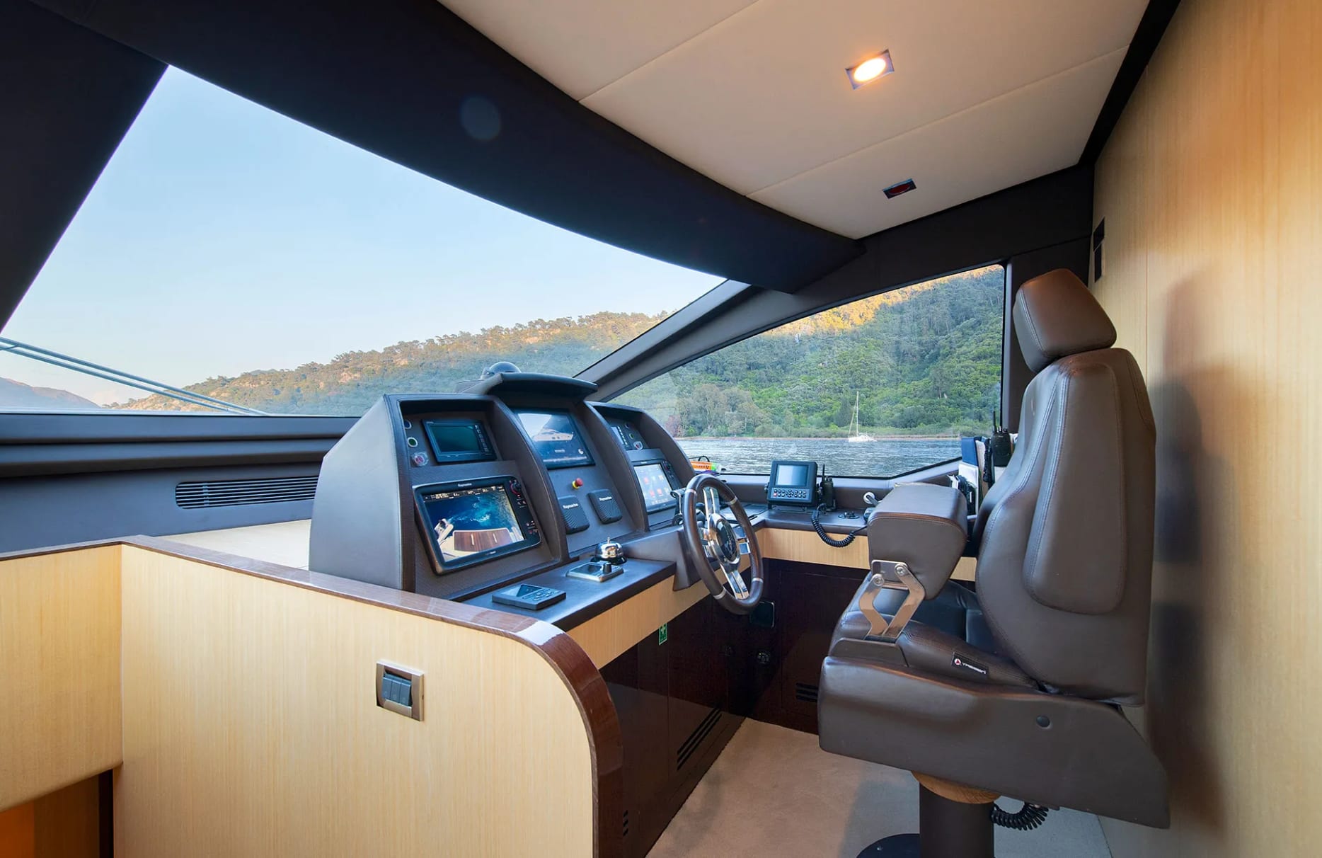 A preview of interior Bridge driving area