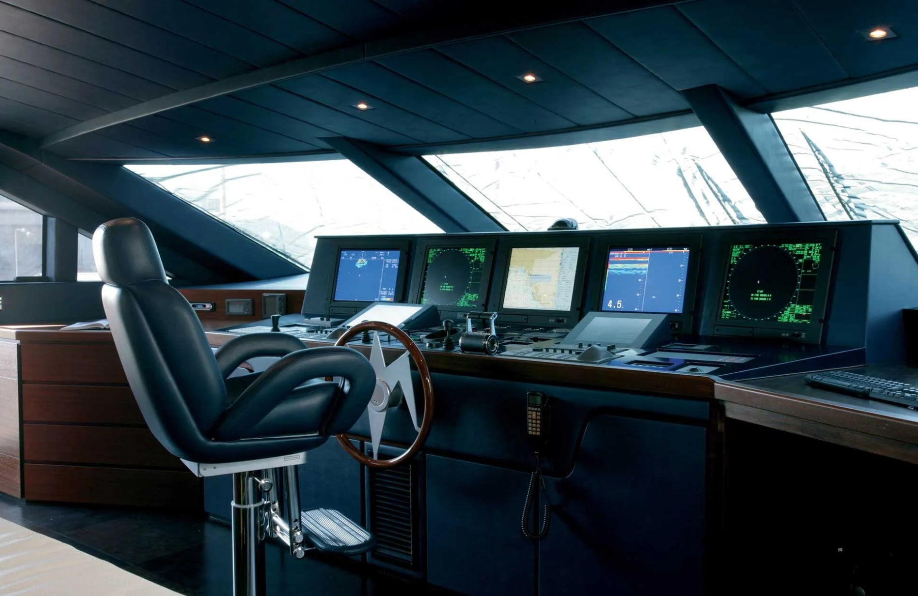 A preview of interior Bridge driving area