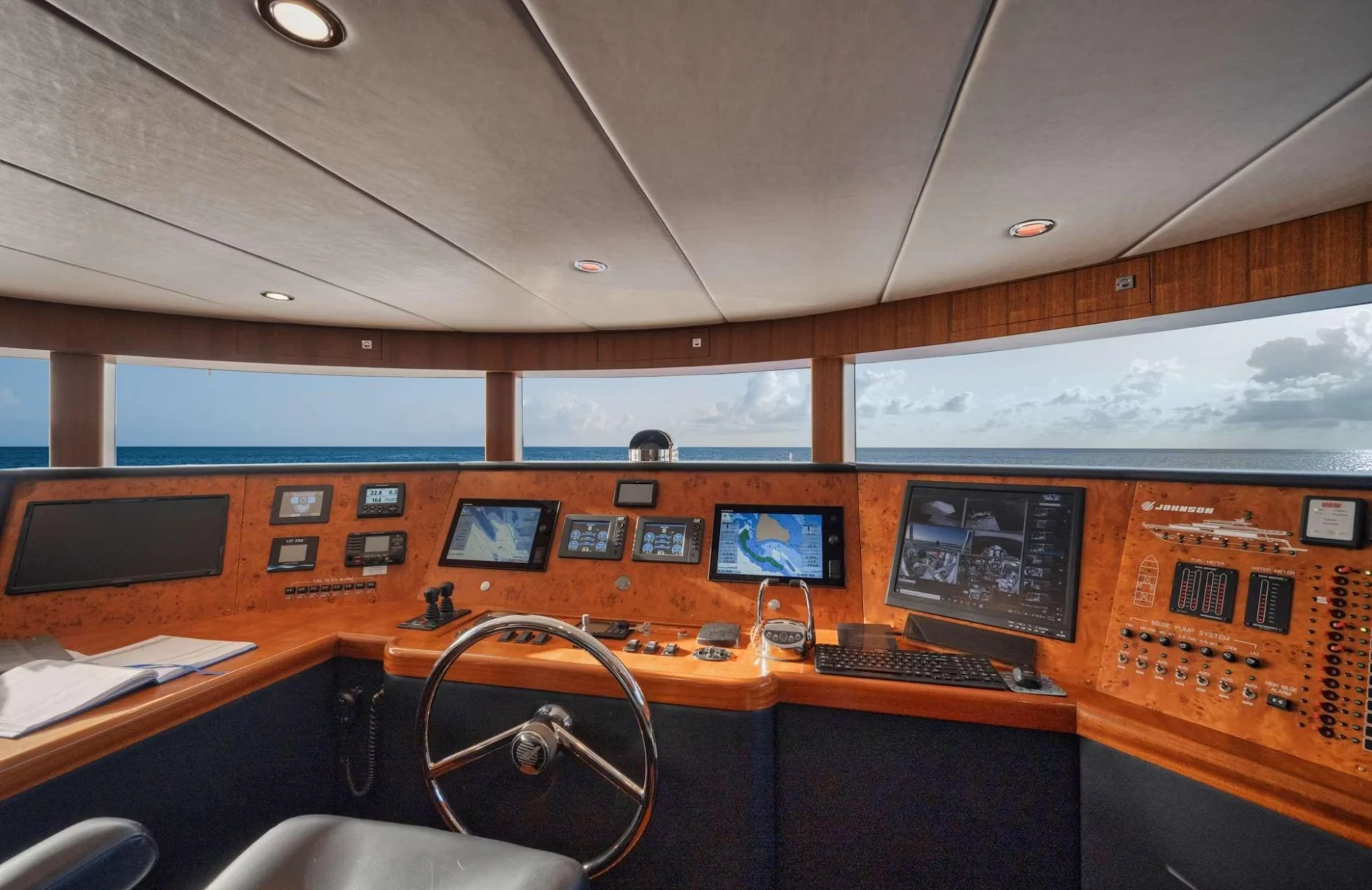 A preview of interior Bridge driving area