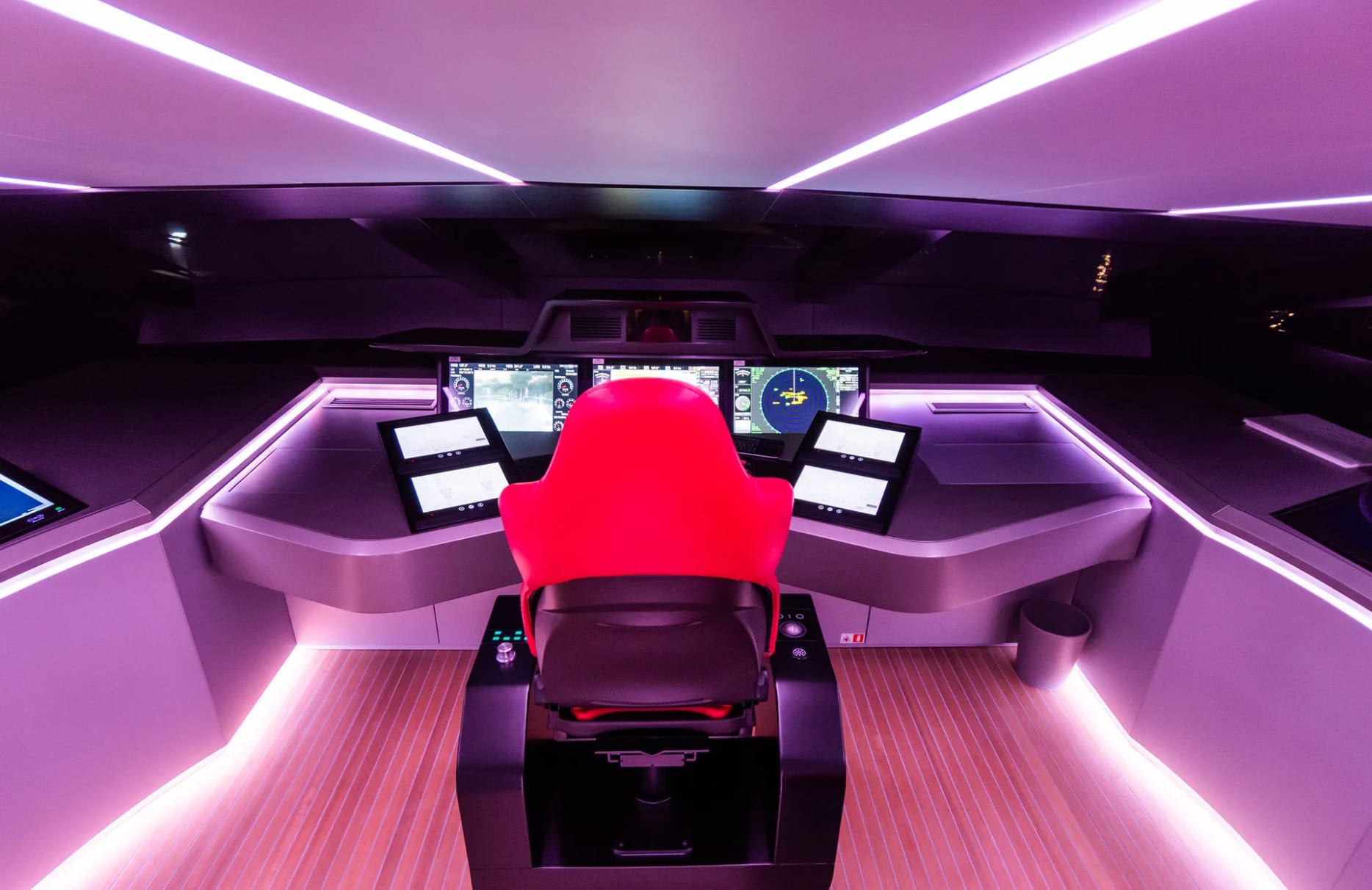 A preview of interior Bridge driving area