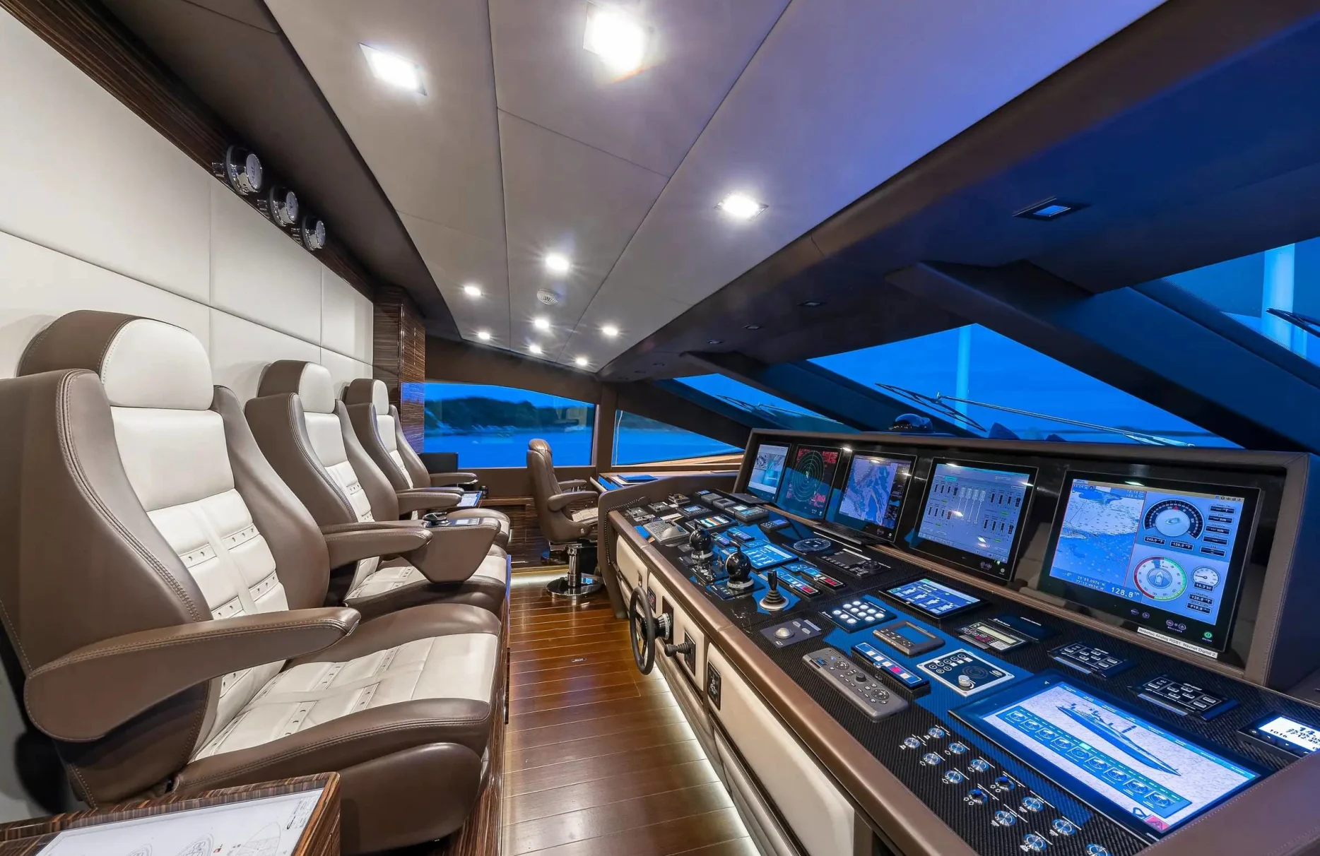 A preview of interior Bridge driving area