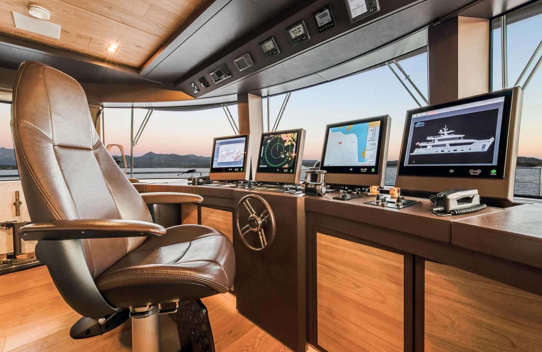 A preview of interior Bridge driving area