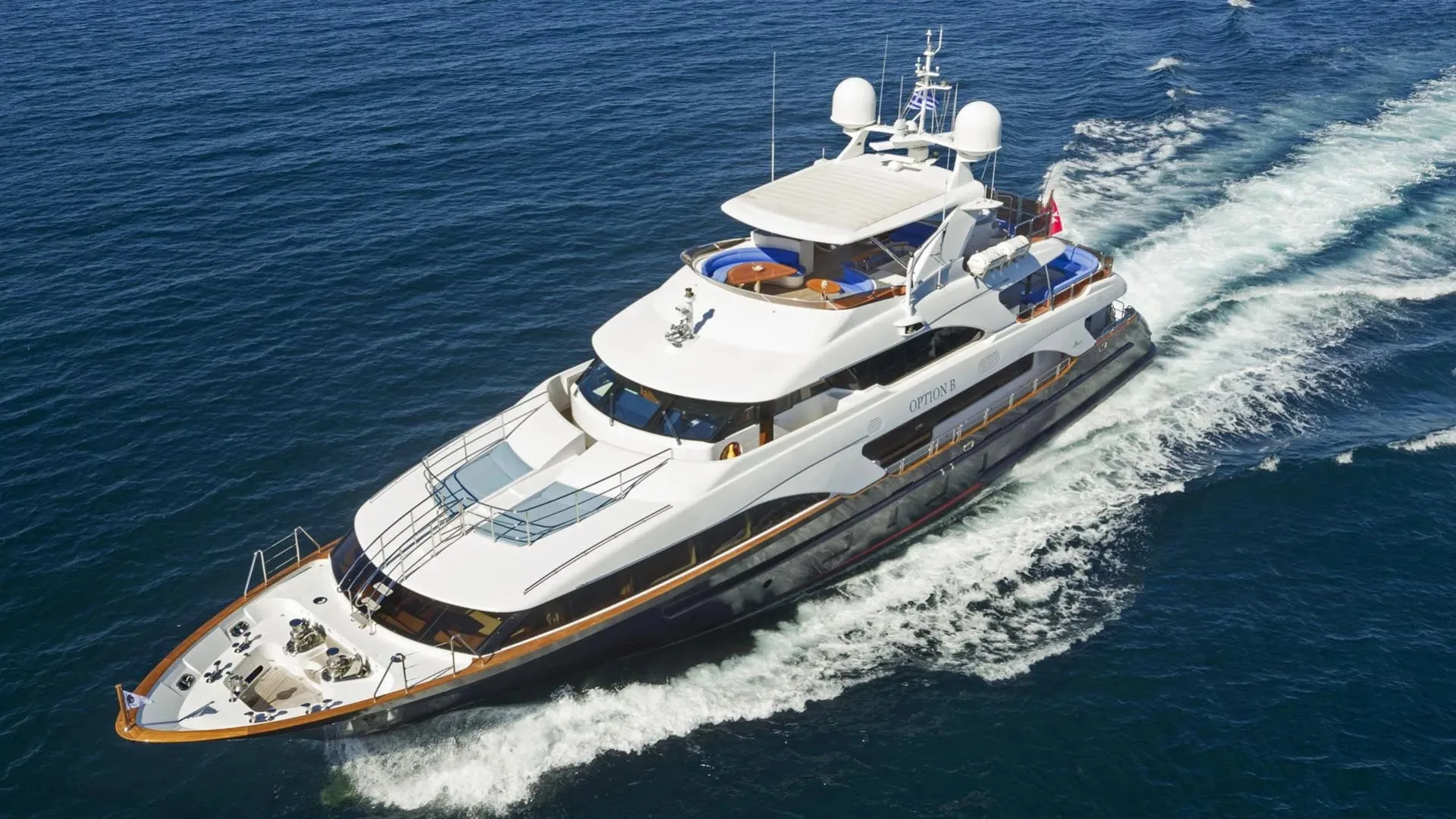 An image of Option B yacht