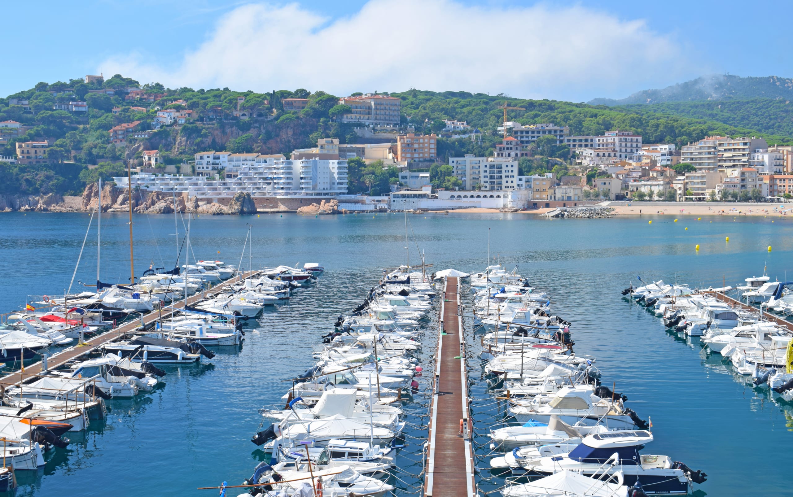 Port of Sant Feliu de Guixols, Costa Brava Catalonia Spain 2