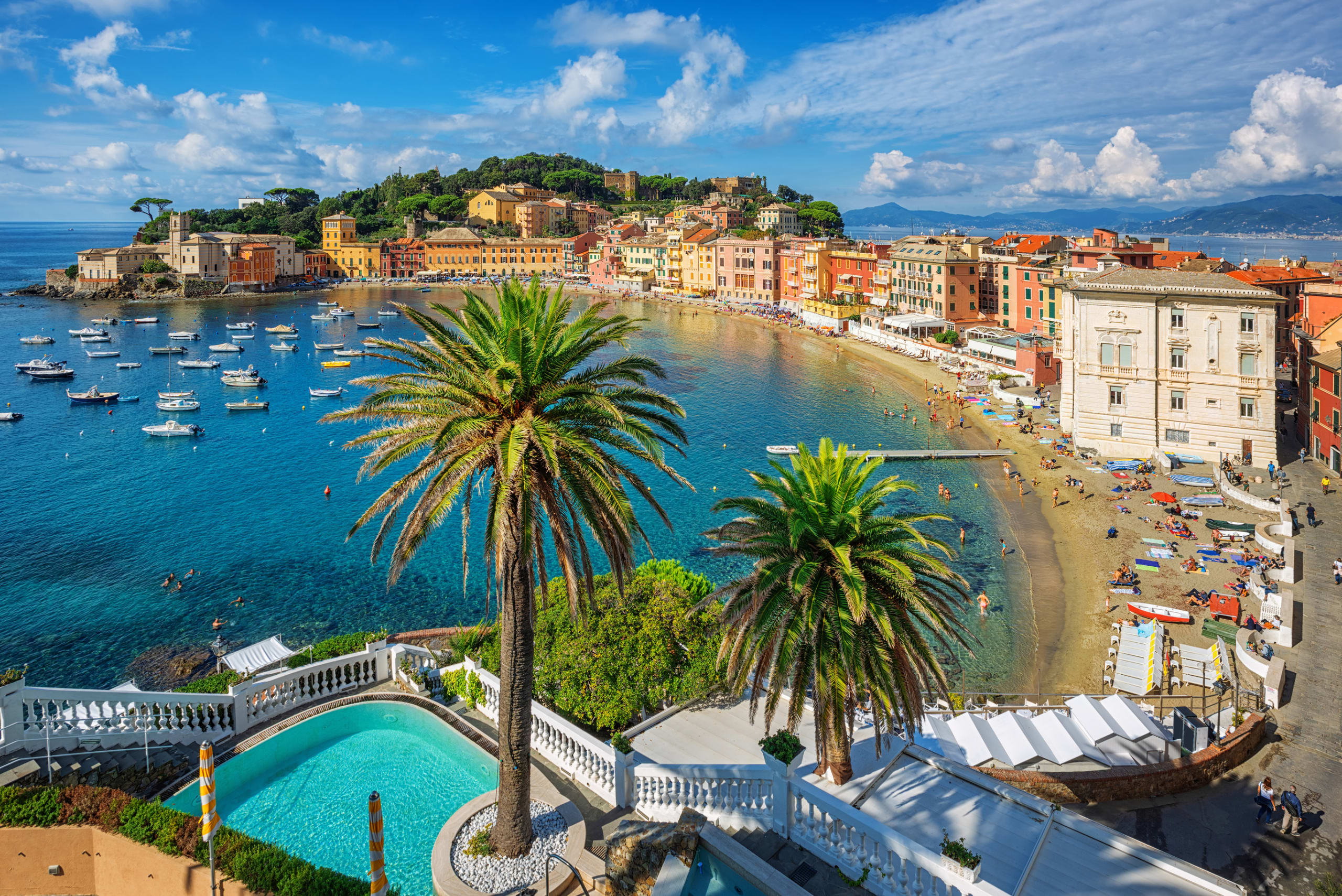 Bay of Silence in Sestri Levante, Italy