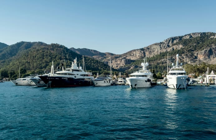 An image of Gocek Bay
