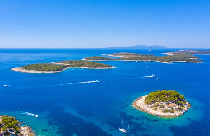 An image of Pakleni Islands