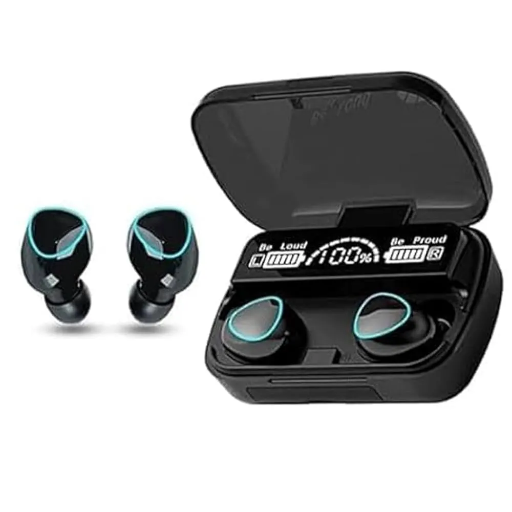 M10 Wireless Earbuds with 3500mAh Power Bank Charging Box - view 2