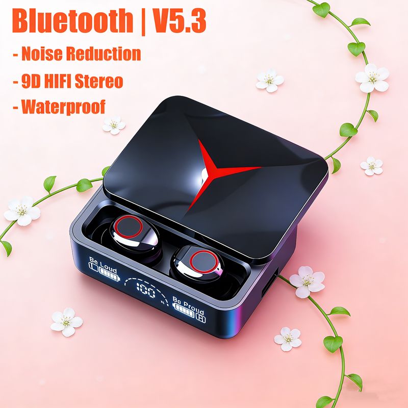 M90 Pro TWS Earbuds V5.2 – Bluetooth 5.2 Wireless Earphones with Power Bank Case - view 4