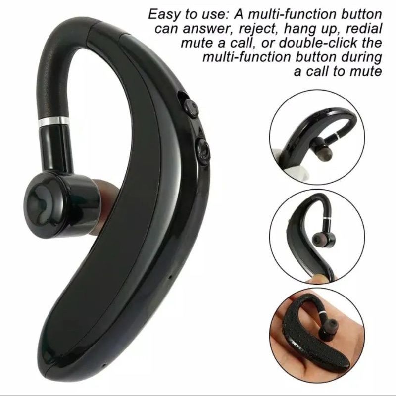 Business S109 Wireless Bluetooth Headset - CSR Noise Control Hands-Free Earphone - view 5