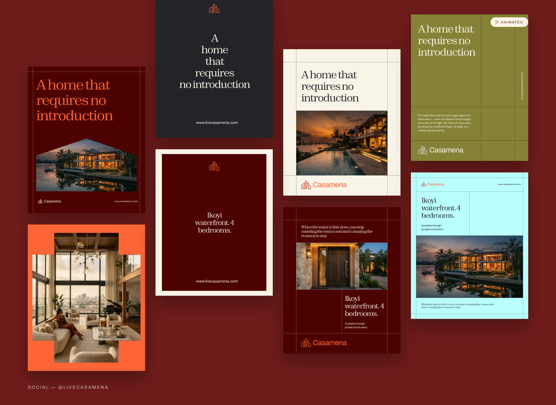Casamena social posts
