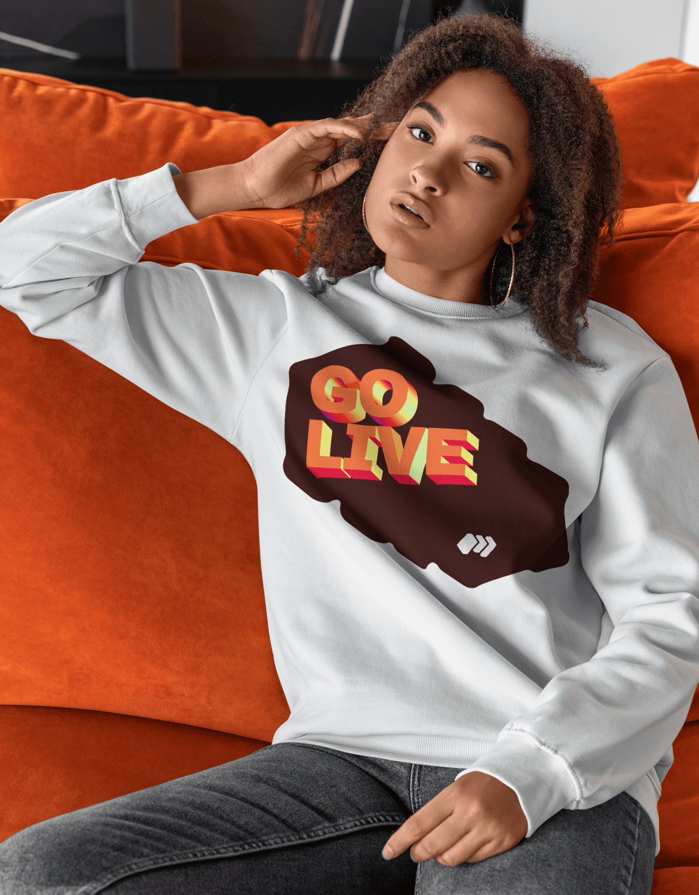 Go live brand image by Intasect Studio