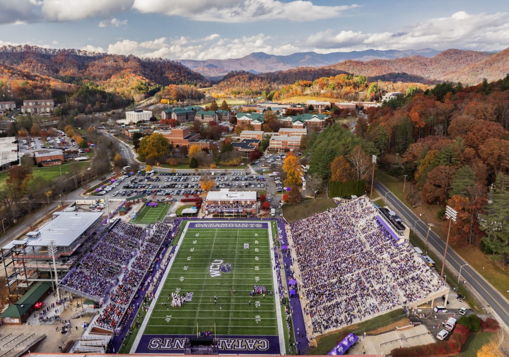 Depot Pizza at Western Carolina Catamount football