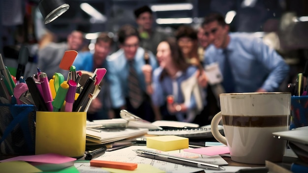 Sesión de formación empresarial práctica con miembros del club