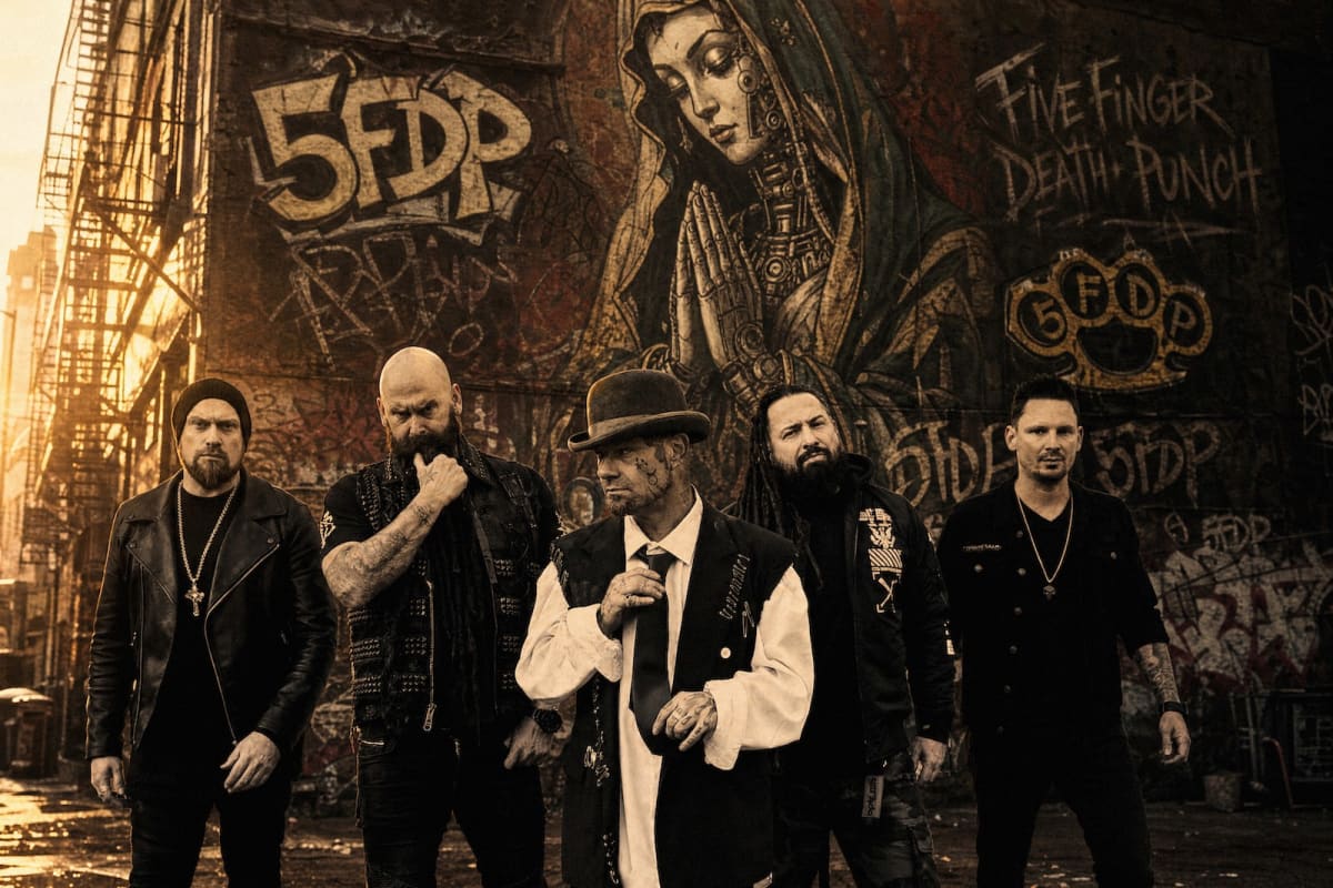 Por que o Five Finger Death Punch virou trilha sonora de quem usa o metal como resistência