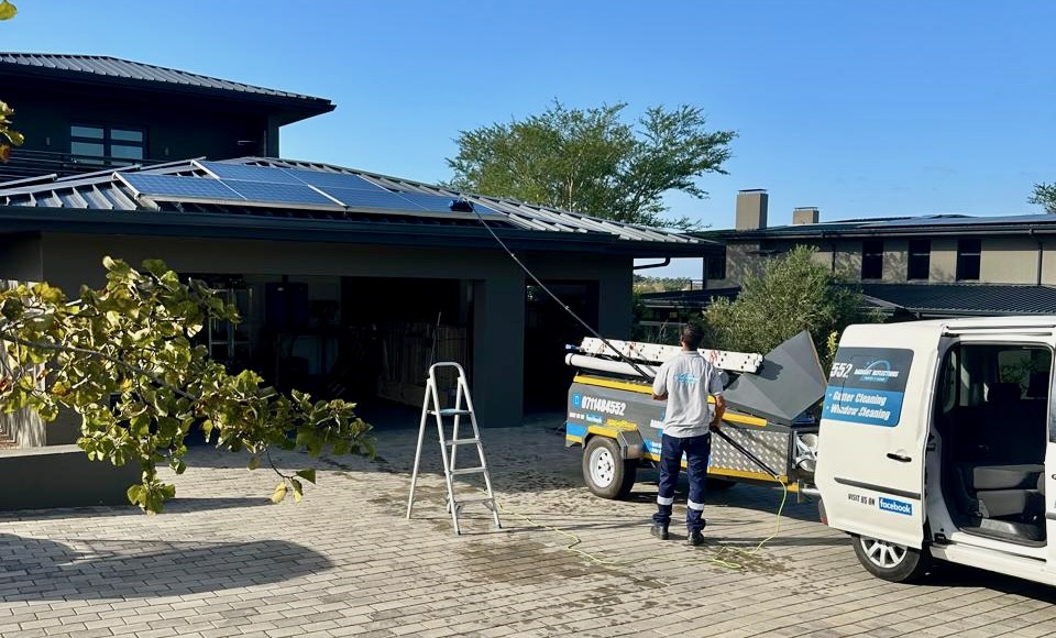 Residential window cleaning
